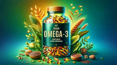 best vegan omega 3 supplement without carrageenan